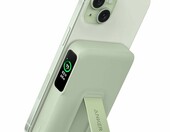 Anker MagGo 10000 mAh Qi2 - powerbank magnetyczny z wyświetlaczem, zielony – zdjęcie 2