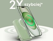 Anker MagGo 10000 mAh Qi2 - powerbank magnetyczny z wyświetlaczem, zielony – zdjęcie 3