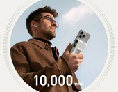 Anker MagGo 10000 mAh Qi2 - powerbank magnetyczny z wyświetlaczem, biały – zdjęcie 4