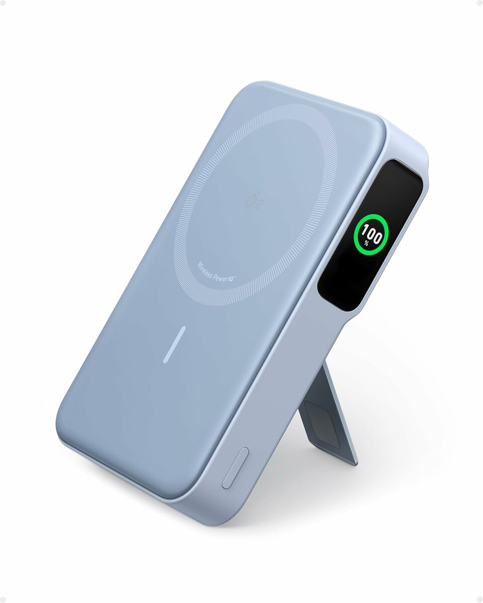 Anker MagGo 10000 mAh Qi2 - powerbank magnetyczny z wyświetlaczem, czarny