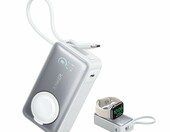 Anker MagGo 10000 mAh 35 W - powerbank z ładowarką do Apple Watch, biały – zdjęcie 1
