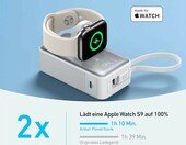 Anker MagGo 10000 mAh 35 W - powerbank z ładowarką do Apple Watch, biały – zdjęcie 5
