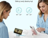 Anker Zolo magnetyczny powerbank 10000 mAh 30 W z podstawką, biały – zdjęcie 4