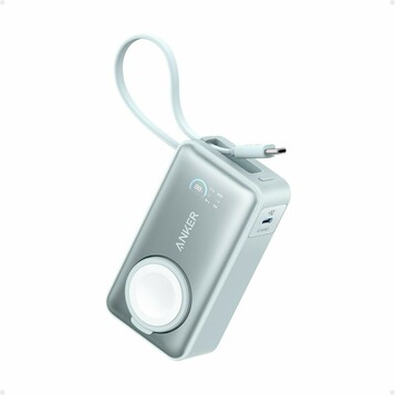 Anker MagGo Powerbank 10000 mAh z ładowarką Apple Watch, zielony