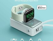 Anker MagGo Powerbank 10000 mAh z ładowarką Apple Watch, zielony – zdjęcie 2