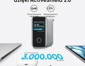Anker ładowarka USB-C 140 W - 4 porty, wyświetlacz dotykowy, srebrna – zdjęcie 5