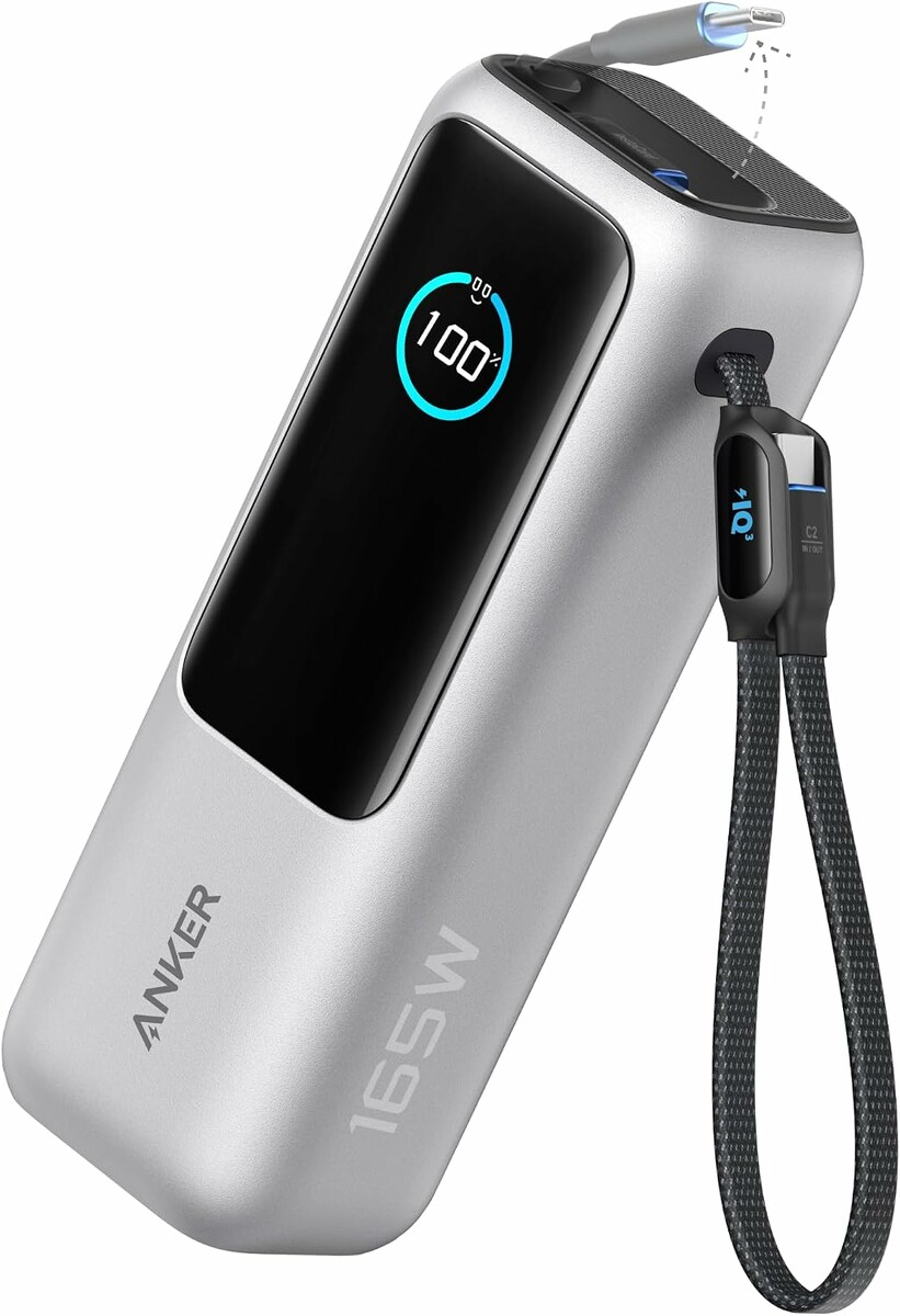 Anker powerbank do laptopa 25000 mAh 165 W z wysuwanym kablem