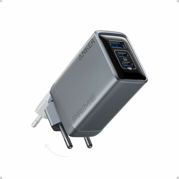 Anker Prime ładowarka sieciowa 100 W GaN, 3 porty, składana