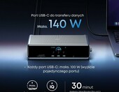 Anker Prime DL7400 - stacja dokująca 14 portów, potrójny 4K, DisplayLink – zdjęcie 4