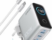 Anker ładowarka USB-C 100 W GaN z wyświetlaczem, 3 porty – zdjęcie 1