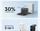 Anker ładowarka USB-C 100 W GaN z wyświetlaczem, ciemnoszara – zdjęcie 4