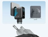Anker ładowarka USB-C 100 W GaN z wyświetlaczem, ciemnoszara – zdjęcie 5