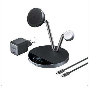 Anker Prime MagSafe 3w1 Qi2 25 W - ładowarka z aktywnym chłodzeniem