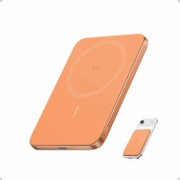 Anker Nano magnetyczny powerbank 5000 mAh Qi2 15 W, pomarańczowy