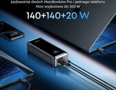 Anker Prime 26250 mAh 300 W - powerbank z bazą i wyświetlaczem – zdjęcie 2