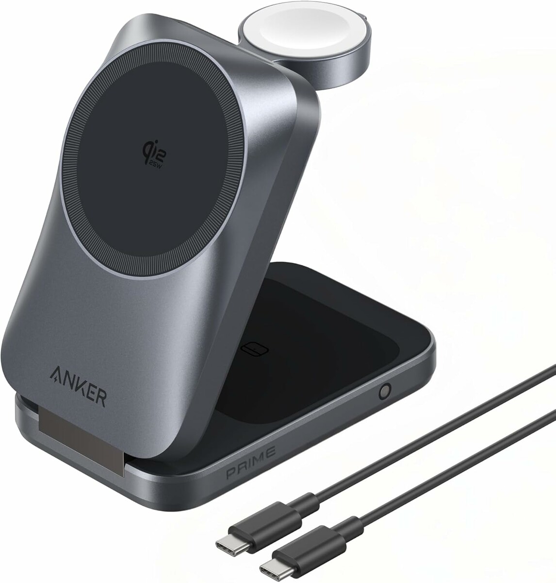 Anker Prime MagSafe 3w1 składana - ładowarka Qi2 25 W z cichym chłodzeniem