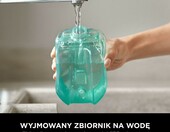 Shark Steam S1000EU – lekki mop parowy do twardych podłóg, biało-zielony – zdjęcie 5