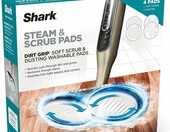 Shark XKITP7000D – komplet 4 zmywalnych nakładek do mopa parowego, szare – zdjęcie 1