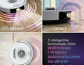 Shark PowerDetect – robot odkurzający z bazą samoopróżniającą, biały – zdjęcie 2