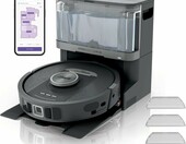 Shark PowerDetect Robot odkurzająco-mopujący, baza NeverTouch 30 dni, czarny – zdjęcie 1