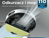 Shark Matrix Plus 2 w 1 – robot odkurzająco-mopujący, biały – zdjęcie 2