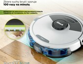 Shark Matrix Plus 2 w 1 – robot odkurzająco-mopujący, biały – zdjęcie 3