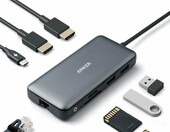 Anker PowerExpand hub USB-C 8 w 1, podwójny HDMI 4K, Ethernet – zdjęcie 1