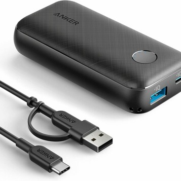 Anker PowerCore 10000 Redux powerbank USB-C 25 W, czarny
