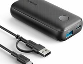 Anker PowerCore 10000 Redux powerbank USB-C 25 W, czarny – zdjęcie 1