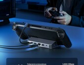 Anker hub USB-C 6w1 do Steam Deck/ROG Ally – HDMI 4K, Ethernet, PD 100 W – zdjęcie 4