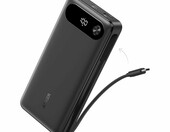 Anker powerbank 20000 mAh 87 W z wbudowanym kablem USB-C, czarny – zdjęcie 1