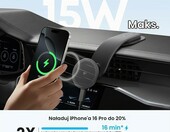 Anker Nano bezprzewodowa ładowarka samochodowa MagSafe 15 W – zdjęcie 2