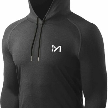Bluza do biegania z długim rękawem MEETYOO – stan: nowy