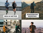 DANISH ENDURANCE Kurtka do biegania – wiatrówka z kapturem, czarna – zdjęcie 4
