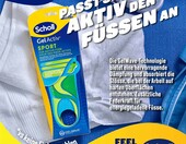 Scholl GelActiv Sport – wkładki żelowe do butów biegowych, rozmiar 40,5-46 – zdjęcie 4
