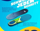 Scholl GelActiv Sport – wkładki żelowe do butów biegowych, rozmiar 40,5-46 – zdjęcie 5