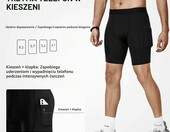 Niksa Bielizna kompresyjna do biegania – spodenki z kieszenią, 3 pary – zdjęcie 4