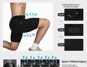 Niksa Bielizna kompresyjna do biegania – spodenki z kieszenią, 3 pary – zdjęcie 5