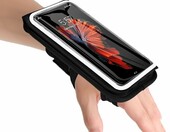 Guzack Opaska na ramię do biegania – etui na telefon do 6,9", czarna – zdjęcie 1