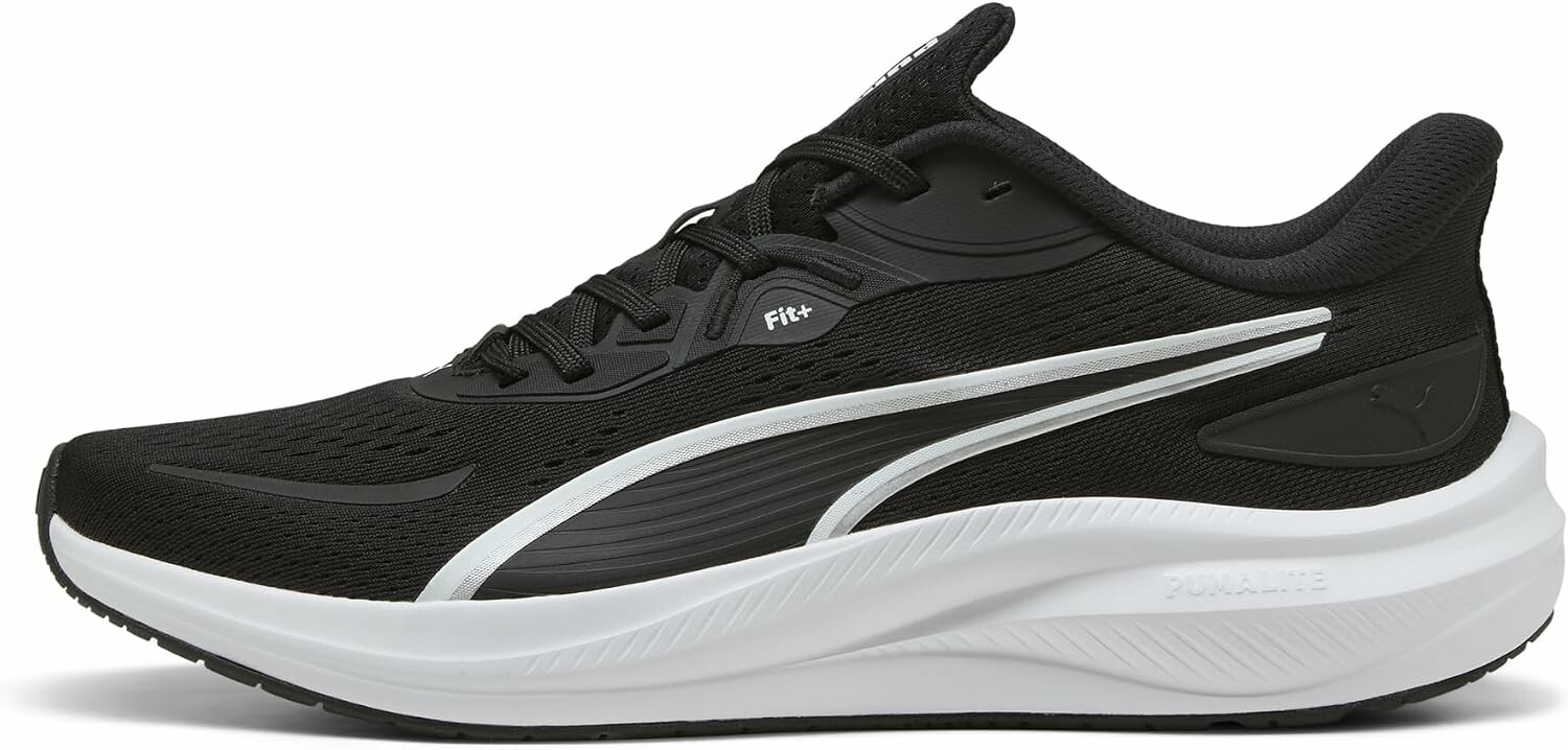 PUMA Skyrocket Lite 2 – buty do biegania drogowego, czarno-białe