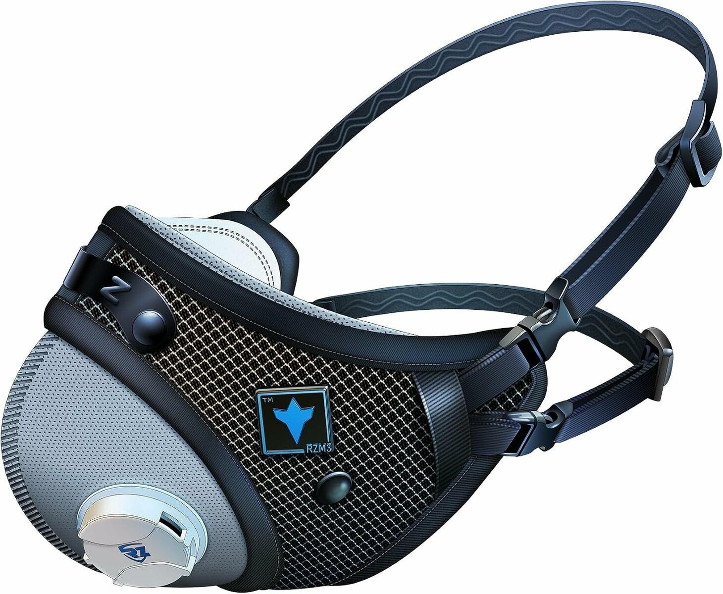 RZ Mask FFP2 – maska antysmogowa z węglem aktywnym, M-L