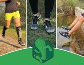 SAGUARO Buty do biegania boso – minimalistyczne obuwie naturalne, białe – zdjęcie 2