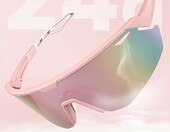Lamicall Okulary sportowe do biegania – polaryzacyjne, UV400, różowe – zdjęcie 4