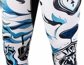 HYCOPROT Getry kompresyjne do biegania – męskie legginsy sportowe – zdjęcie 1