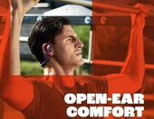 JBL Endurance Pace – bezprzewodowe słuchawki sportowe open-ear, czarno-szare – zdjęcie 2