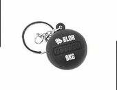 BLOR Breloczek Medball – kolekcjonerski gadżet fitness, czarny – zdjęcie 1