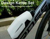 ThinkRider Bidon Rowerowy Aero 650 ml – szary, do MTB i szosy – zdjęcie 2