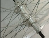 ECOVELO tylne koło rowerowe 28 cali – rower miejski/holenderski, 7 biegów – zdjęcie 2