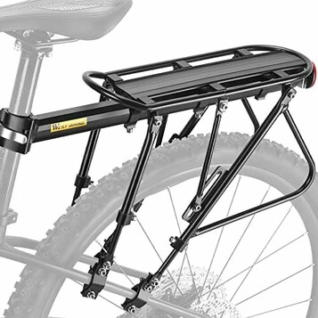 Regulowany bagażnik rowerowy tylny WEST BIKING, stan: nowy