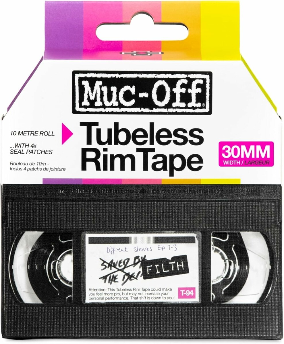 Muc-Off Tubeless Rim Tape 30 mm – taśma obręczowa bezdętkowa, rolka 10 m